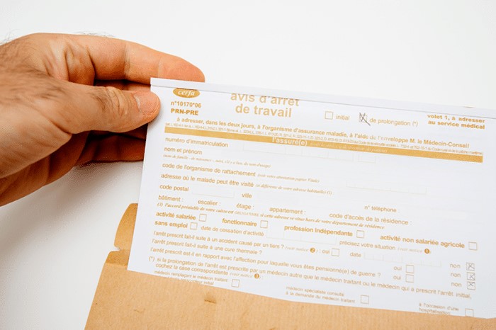 Arrêt maladie : un nouveau formulaire papier imposé à partir du 1er